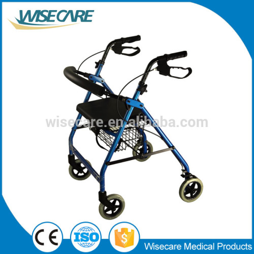 Aluminum Rollator Lightweight Foldable Walking Rollator