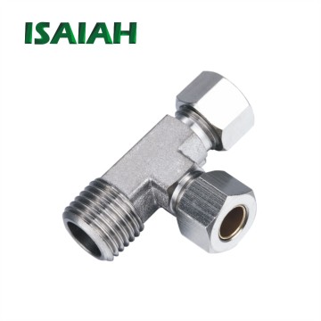All Brass Part Bushing Threaded Side Tee Compression Fittings