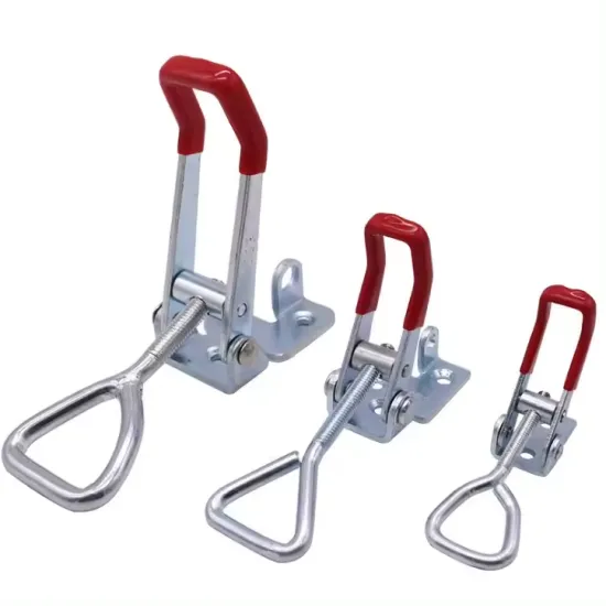 Adjustable Metal Toggle Latch for Wooden Box Cabinets with Lock