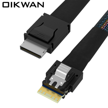 Oculink(SFF8611 4i) TO Slimsas (SFF8654 4i) oculink port