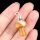 Crazy Agate Mushroom Wizard Cap Pendant for Making Jewlery 15X20mm Stone Halloween Charms