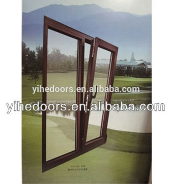 Fabrication of aluminum windows and doors with tempered glass