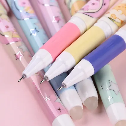 0.5mm Erasable Pen - Cartoon Stationery for Students and Office, G-12481 Erasable Gel Pen