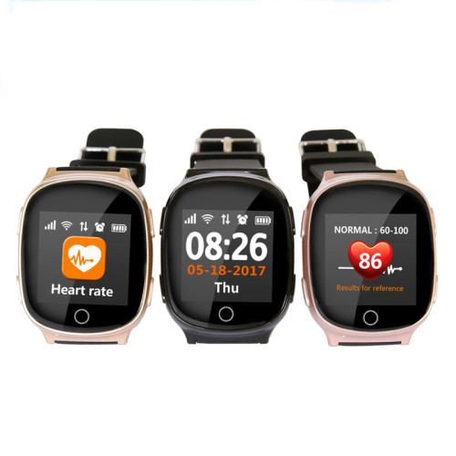 Heart Rate Monitor Watch GPS Tracker for Elder