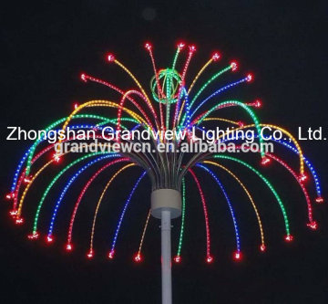 LED Colorful Christmas Main Street Fireworks Lights for Event Deco