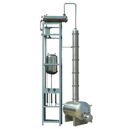 JH Industrial Fractional Distillation Column for Glycerol Ethanol Methanol