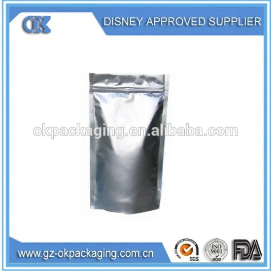 stand up aluminum foil retort pouch