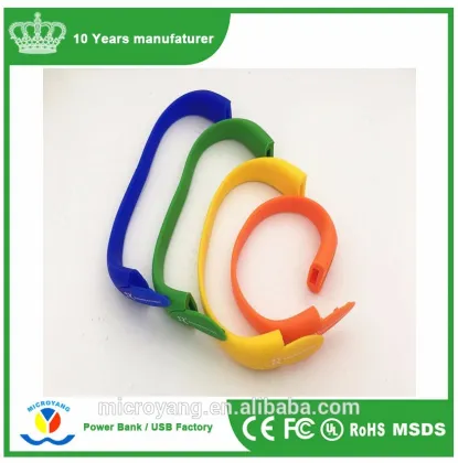 Silicon Wristband Bracelet USB Stick Flash Pen Drive