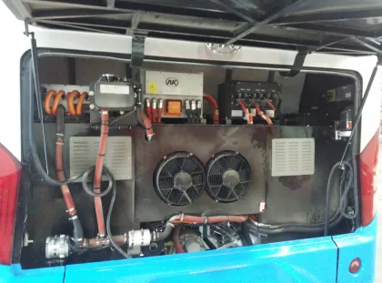 Ankai G9 Electric Bus 28 Seats with CATL Battery and Meritor Axles