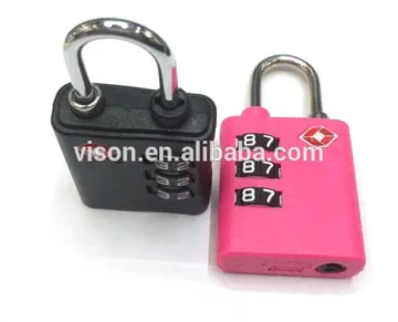 Travel new 3-dial Combination TSA lock TSA luggage lock Security lock