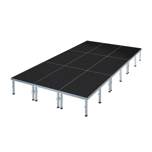 Escenario portátil grande al aire libre