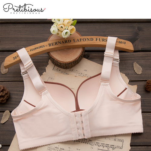 Comfortable cotton wireless nursing bra soft maternity bra