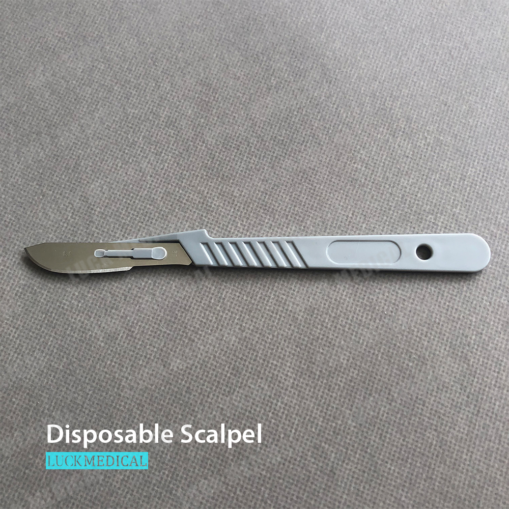 Disposable Surgical Blade with Handle