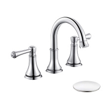 Moderner Wasserhahn Badezimmer High End drei Loch