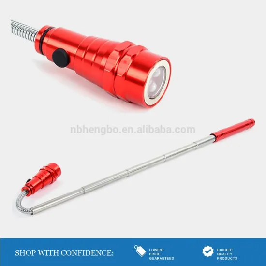 hengbo manufacture flexible magnetic flashlight