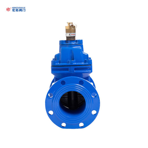 Válvula de gaveta com fechadura de flange DN150