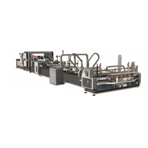 Automatic paper box folder gluer machine