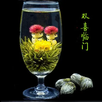 2014 Hand Made Blooming Tea Amaranth Calendula and Jasmine Flower