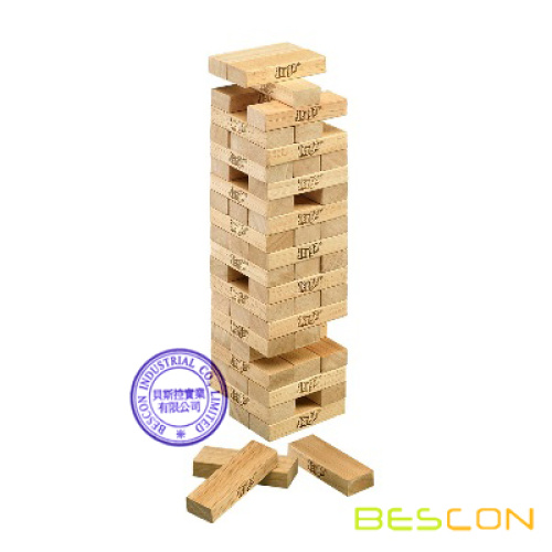 High Quality Custom Jenga Game Set