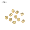 CNC Turning Parts Fasteners Lead-free Copper Nut