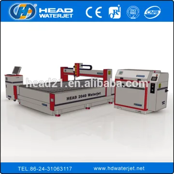 2000*4000mm CNC bridge type waterjet cutter titanium CNC cutter