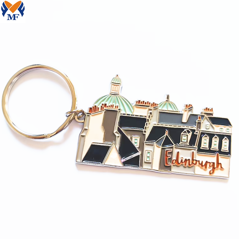 Edinburgh Enamel Keyring