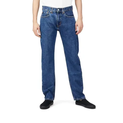 Washed Denim Customizable Men's Loose Jeans Trousers