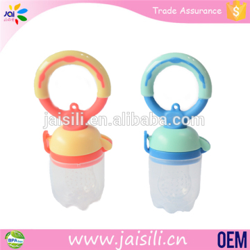 Funny Shape Round Handle Fresh Baby Food Feeder For Feeding