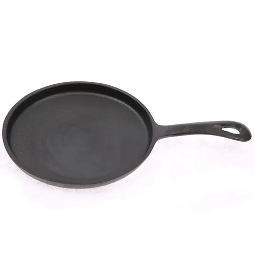 Cast iron pizza pan