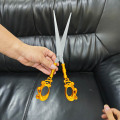 طلایی تزئینات Cosplay Scissors Prop