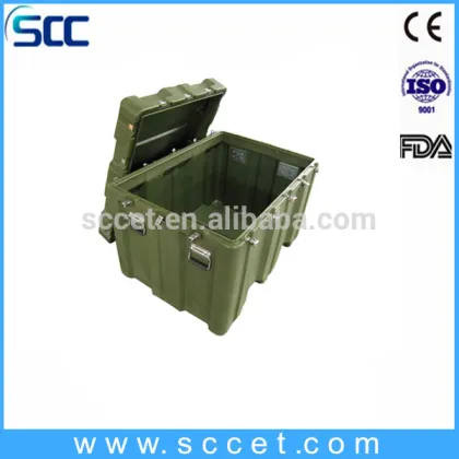 Rigid heavy duty plastic containers & Large plastic army containers