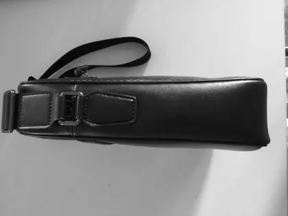 Carbon fiber shoulder bag for men