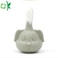 Food Grade Lovely Silicone Baby Tandenborstel te koop