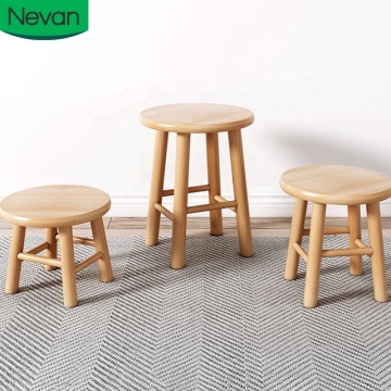 Wooden Shoe Changing Stool for Kids - Durable and Affordable