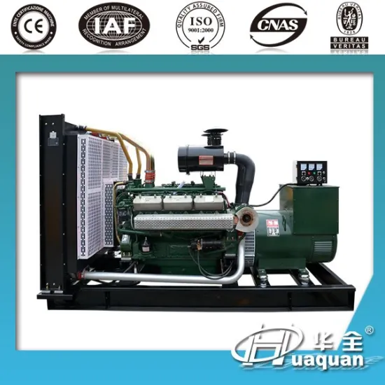 500kw Shangchai diesel generator with 50hp diesel engine