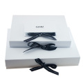 Gift Packaging Magnetic Closure Foldable White Paper Box