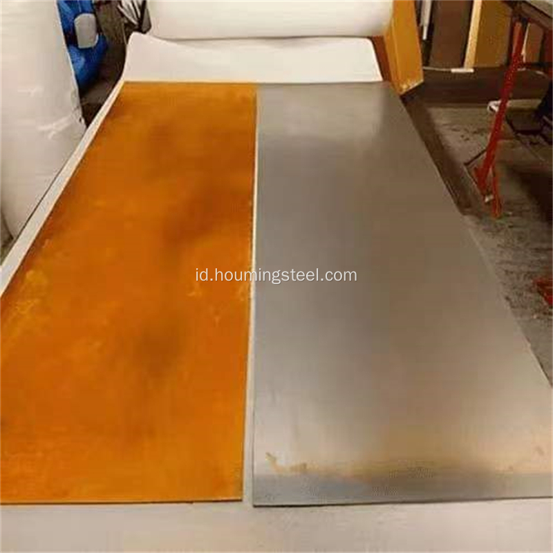 4.5mm 6mm yang disesuaikan S355J2WP Corten Weathering Steel