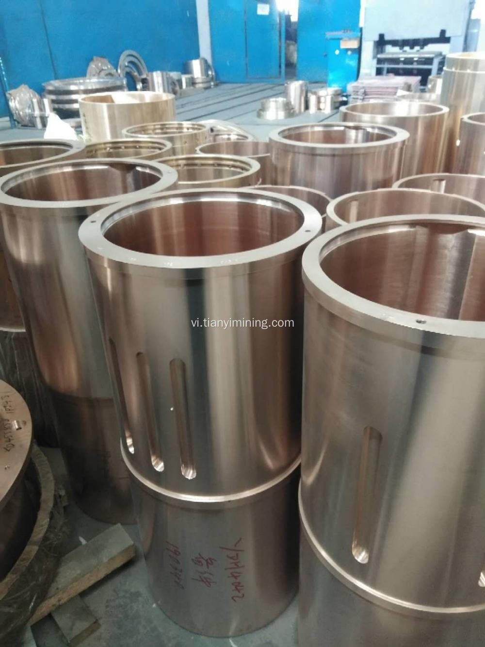 Ống lót lập dị cho máy nghiền hình nón thủy lực