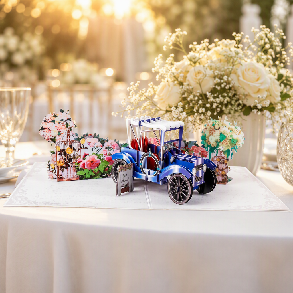 vintage-car-wedding-romantic-garden-scene