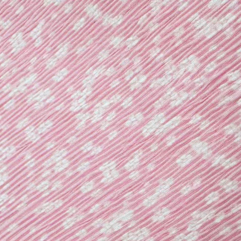 Digital Printed Creped Fabric