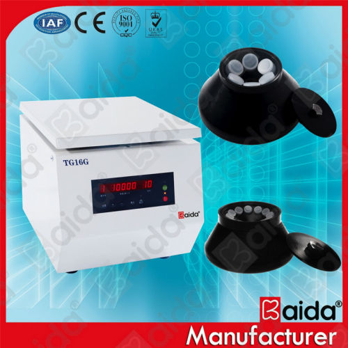 TG16G Bench High speed angle rotor centrifuge