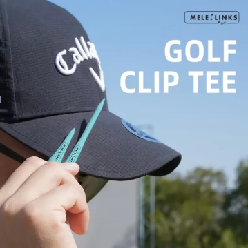 Wholesale High Quality Plastics Golf Tees with Brim Clip and Ball Marker
