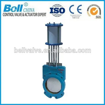 wcb knife gate valve pneumatic / slide valve
