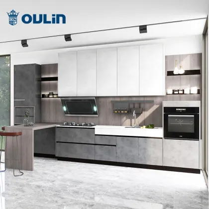 kitchen wooden simple style kitchen storage cabinets