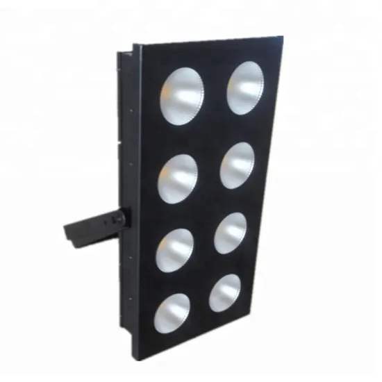 8X100W LED Blinder Light: Warm White & Cold White COB Matrix Light for TV Production
