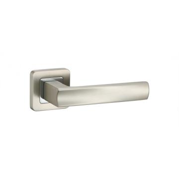 Interior fuctional aluminum zinc door handle on rose