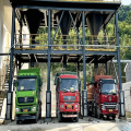 Flexibly adapted mine loading station