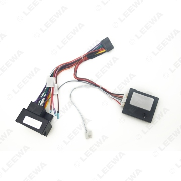 16Pin Stromverdrahtungskabel -Kabeladapter mit Canbus für BMW E39/E46/E53 Aftermarket Stereo