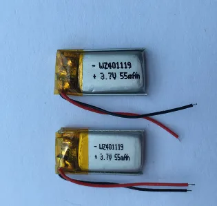 55mAh Lipo Battery For Wireless Headphones (LP1X1T4)