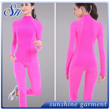 2016 seamless new design yoga sport wear set for women